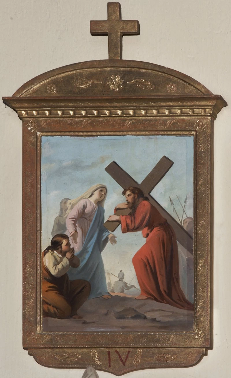 A. - Gesù Cristo incontra la Madonna